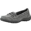 Skechers Breathe-Easy-Good Influence, Scarpe da Ginnastica Donna, Grigio, 42 EU