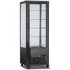 Espositore Vetrina refrigerata Temp. negativa per pasticceria a 4 lati in vetro NO frost - Temp. -18°/-21°C°C - Lt. 340