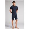 Intimissimi Pantalone Corto In Soft Silk Blu