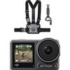 DJI Osmo Action 3 Biking Combo - Action Camera per Moto con FOV Super Ampio, HorizonSteady, Impermeabile, Supporto per Manubrio, Action Camera per Bici