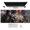 ITBT World of Warcraft Tappetino Mouse Gaming 900x 400mm XXL per Mouse e PC, 3mm Mouse Pad Antiscivolo Fondo in Gomma con Bordi Cuciti, B