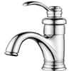 AIMOYO Rubinetto Bagno Miscelatore Lavabo Cromato, Miscelatore Retro Miscelatore Lavello con Bocca Bassa, Miscelatore Monocomando Bagno in Ottone per Bagno, G3/8 Cromo