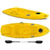 Big Mama Kayak Kayak 1 posto Jolly 2.0 Big Mama Kayak canoa 260 cm + 1 gavone + 1 pagaia in omaggio (PACK 1) Made in Italy - GIALLO