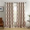 Elrene Home Fashions Navara - Tenda oscurante per finestra, 132 x 213 cm, colore: rosso cannella