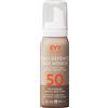 EVY Technology EVY Mousse Giornaliera con Protezione Solare SPF 50 - tecnologia anti-invecchiamento avanzata, idratante, senza profumo, vegan
