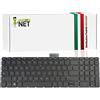 newnet New Net Keyboards - Tastiera Italiana Compatibile con Notebook HP Pavilion 15-bs125nl 15-bs127nl 15-bs129nl 15-bs130nl 15-bs142nl 15-bs148nl 15-bs199nl 15-bs514nl 15-bs515nl