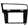 EzoneTronics Cornice speciale per autoradio da 10,1 pollici per Volkswagen Golf 7 2013-2018 doppio DIN 10-003