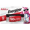 Energizer Batterie AAA (24 pezzi), tripla A max batteria alcalina