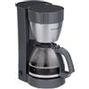 Cloer 5015 Libera installazione Macchina da caffè con filtro 10tazze Grigio, Acciaio inossidabile macchina per caffè