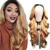 AiPliantfis Parrucche donna Lace Wigs Human Hair Parrucca bionda Wig Pre Plucked Free Part Wig with Baby Hair Brazilian Remy Hair Unprocessed Virgin Hair Parrucca Capelli Umani 1B27 for Women 16 Inch