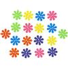 Dress It Up Récréatys 7112 06941 - Confezione di Bottoni Decorativi a Forma di Fiori Multicolor in Nylon