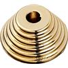 SCHWINN 22179 - Maniglia Squadrata con Base in zama, Diametro 19 mm, Colore Oro Lucido