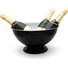 Leopold Vienna - Ciotola champagne & raffreddatore Classic nero