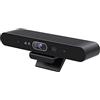 Lechnical Videocamera 4K Webcam USB Telecamera per videoconferenza HD con microfono e altoparlante Tracciamento facciale AI Messa a fuoco automatica Pickup vocale a 360° Plug & Play Compatibile co