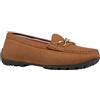 Geox D Cosmopolis + Grip Mocassino Donna, Cognac, 37.5 EU