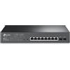 TP-Link JetStream TL-SG2210MP switch di rete Gestito L2/L2+ Gigabit Ethernet (10/100/1000) Supporto Power over (PoE) 1U Nero [TL-SG2210MP]