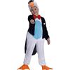 Ciao Pinguino Tutina Costume (Taglia 3-4 Anni) Travestimenti Neonati, Nero/Bianco, Unisex Bambino