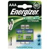 Energizer - 2 AAA-RIC-X E300624302 Pila RIC. Ministilo Extreme