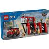 Lego Caserma dei pompieri e autopompa - Lego City 60414