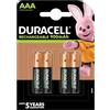 Duracell StayCharged AAA 4 Pack Rechargeable battery Nichel-Metallo Idruro (NiMH)