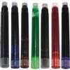 Gullor 35 PCS Internazionale Dimensione cartuccia di inchiostro della penna Adatta Jinhao penne stilografiche, 7 colori, 7 Packs