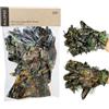 RALSPEC Guanti Ghillie mimetici 3D da caccia, softair, fotografo, cecchino, effetto foglia reale, quercia inglese
