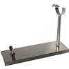 DRW Porta prosciutto in Metallo in Acciaio Inox 49,5 x 16,5 x 34 cm