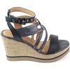 CHATTAWAK 13 cm, Sandali con Tacco Donna, Nero, 41 EU