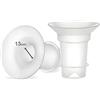 Maymom Inserto per Flangia 13 mm Compatibile con Scudi/Flange da 24 mm Medela, Spectra e Momcozy, per Ridurre il Tunnel del Capezzolo a 13 mm, 2 Pezzi