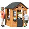 Backyard Discovery Sweetwater Casetta per giochi in legno | Casa per bambini all'aperto in giardino | Casa per bambini con cucina incl accessori