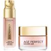 L'Oréal Paris Cofanetto Age Perfect Golden Age Cura Giorno Rosé Re-fortificante 50 ml + Siero Correttore Macchie Brune 30 ml