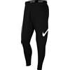 Nike Dri-Fit Pantaloni da Uomo Conici da addestramento, Nero/Bianco, 2XL