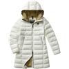 BLAUER Giubbino Blauer donna Adelaide 23WBLDK02113 bianco lungo imbottito eco AI23