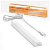SEBSON LED Sottopensile con Interruttore e Prese, Luce Cucina, 30cm, 4W, 300 Lumen, Bianco Neutro 4.000K, 230V, IP20, 24x13x300mm