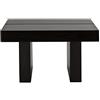 TemaHome Tokyo Tavolino d'Appoggio, Faggio, Wenge, 72 x 72 x 35 cm