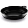 Fundix Castey - Padella Antiaderente in Alluminio pressofuso per Cottura a induzione, ø 28 cm, con Manico Rosso Removibile