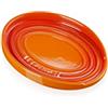 Le Creuset Poggiamestolo ovale in gres vetrificato, Arancio, 71507150900099