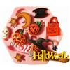 Inception Pro Infinite Stampo in silicone per uso alimentare di halloween - zucca - strega - pipistrello - teschio - stelle - Pasta di zucchero - Fondenti - Torte - Pancake - Muffin
