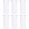 AYWFEY 6 PCS 4inch 150 Micron Calzini Filtro Acquario, Acquario 3D a Nido d'Ape Design Filtro calzino,calzino Anti-trabocco per Acquario Uso in Acqua Dolce stagni d'Acqua salata pozzetti