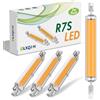 YLXQJIN Lampadina R7S LED 118mm Dimmerabile, 20W Lampadine LED R7S 118mm, LED R7S lampadine sostituisce la lampadina alogena 200W, AC 220-240V/2000LM (3PCS, Warm White)