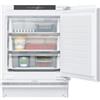 Siemens GU21NADE0 iQ500 - Congelatore intelligente da incasso, cerniera piatta con inserto morbido, 82 x 59,8 cm, congelamento 85 l, noFrost - mai più sbrinare, freshSense - temperatura interna