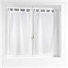 Douceur d'Intérieur, coppia di tende con passanti (2 x 60 x 90 cm) Odilia, maglia