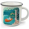 Legami - Tazza Cup-puccino in Porcellana New Bone China, Tema Como, Tazza da Colazione, World Cities, Mug Caffè Thé, Lavabile in Lavastoviglie, Diametro 10 cm, Capacità 350 ml