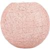 LUM&CO Lum & Co Schermo Sospensione a forma di sfera, Rosa, 20 x 19 x 20 cm