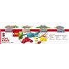 Marabu 0312000000003-KiDS Morbida, 4 x 140 g Giallo, Rosso, Verde, Blu, Argilla da Modellare per Bambini a Partire da 3 Anni, vegana, Multicolore, 312000000003