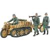TAMIYA 35377-000 Military 35377 1:35 Tedesco Sd.Kfz.2 Kettenkrad (con prodotto) Replica fedele, modellismo, kit di plastica, artigianato, hobby, kit di modellismo, assemblaggio, non verniciato