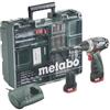 Metabo Trapano avvitatore a batteria Metabo PowerMaxx BS 10.8 V 2 Ah Li-Ion incl. seconda batteria, incl. valigia, incl. [600080880]