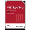 ‎Western Digital WD Red Pro 2 TB 3.5 Inch NAS Internal Hard Drive - 7200 RPM - WD2002FFSX