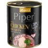 PIPER DOLINA NOTECI PIPER con cuori di pollo e spinaci 800g