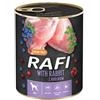 RAFI Alimento con coniglio, mirtilli e mirtilli rossi 800g